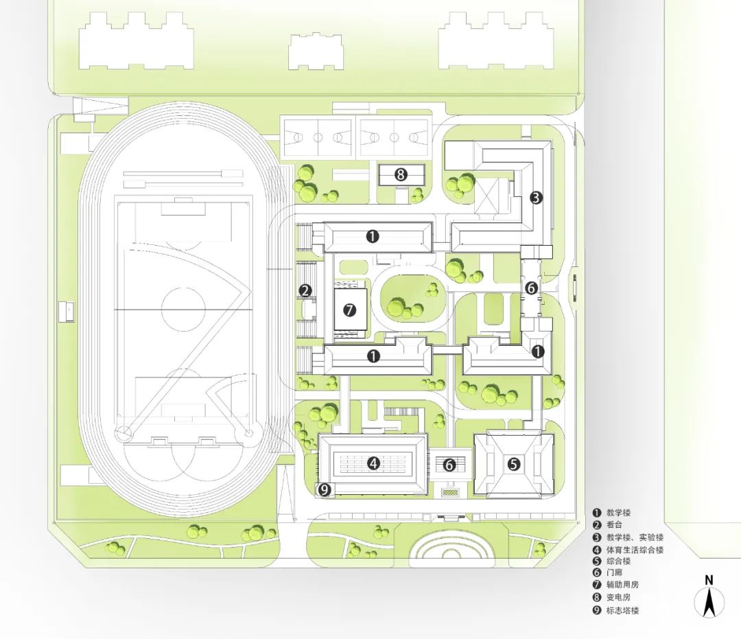 合肥滨湖新区中山路中学丨中国合肥丨上海华墨建筑设计事务所有限公司-11