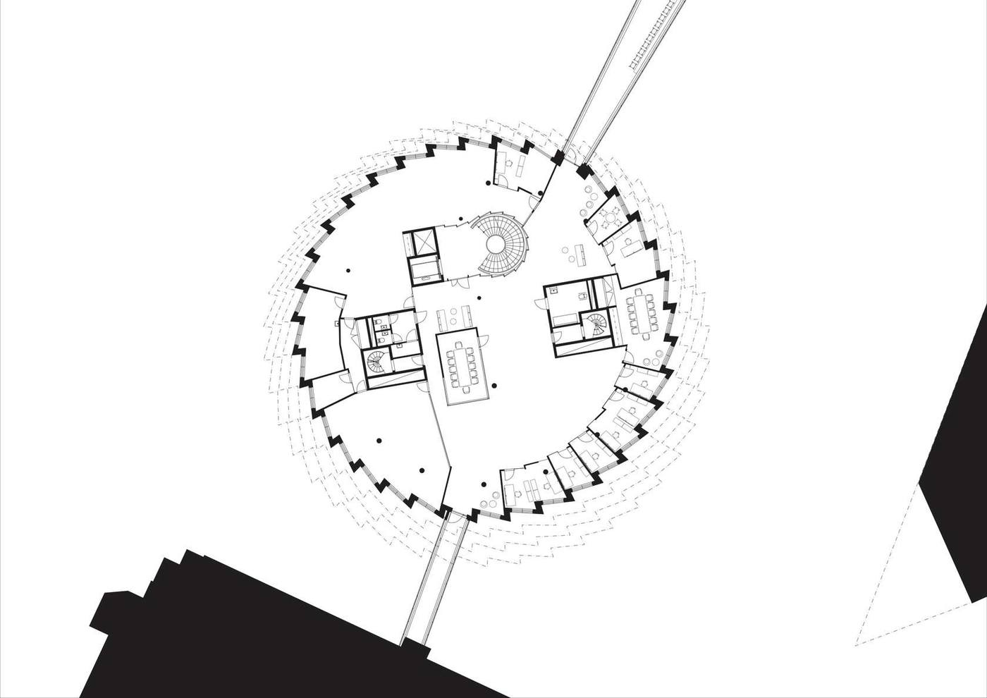 旋转的色彩围绕市中，变换的空间引人入胜-10