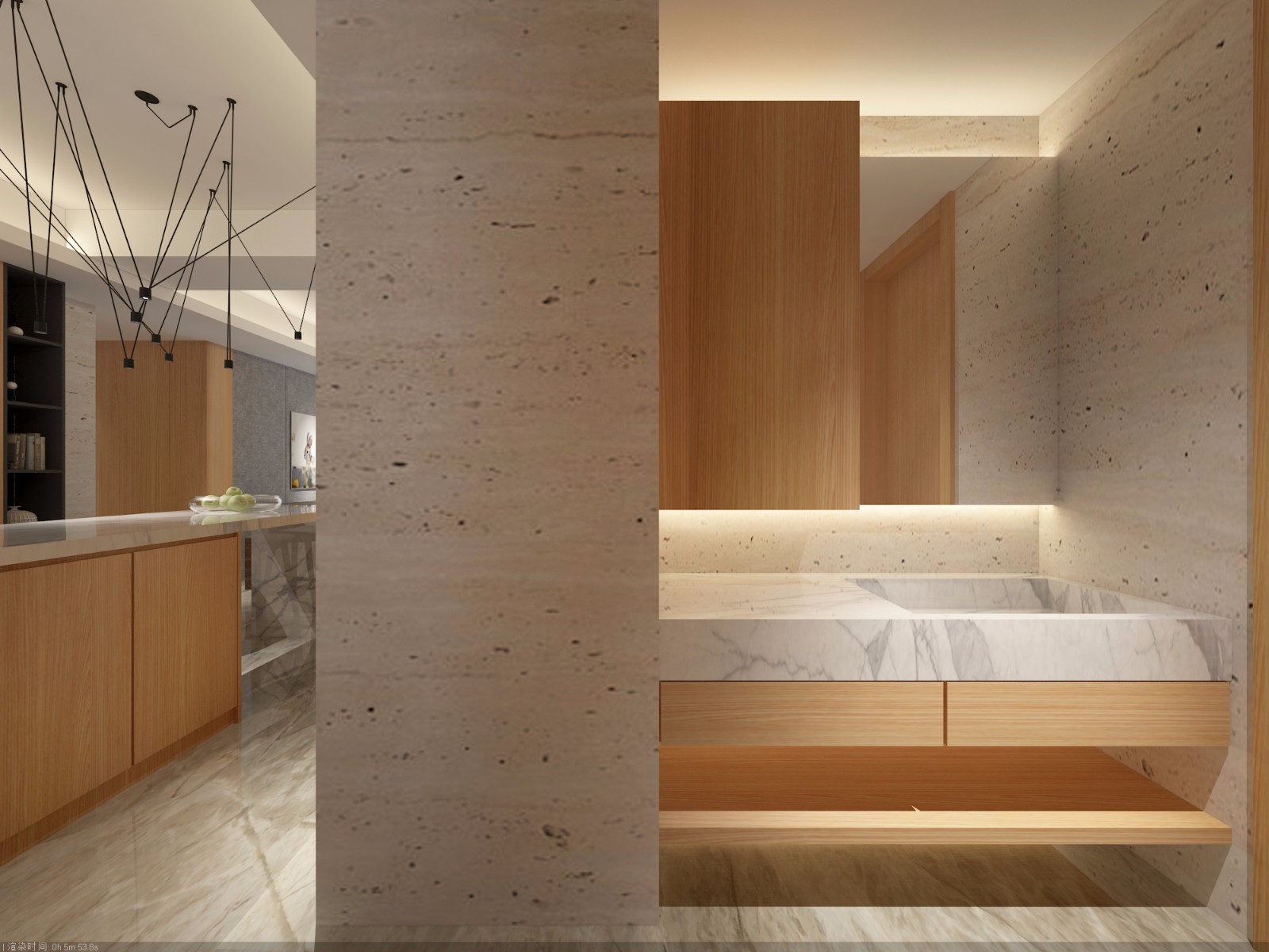 客厅 餐厅 吧台-4