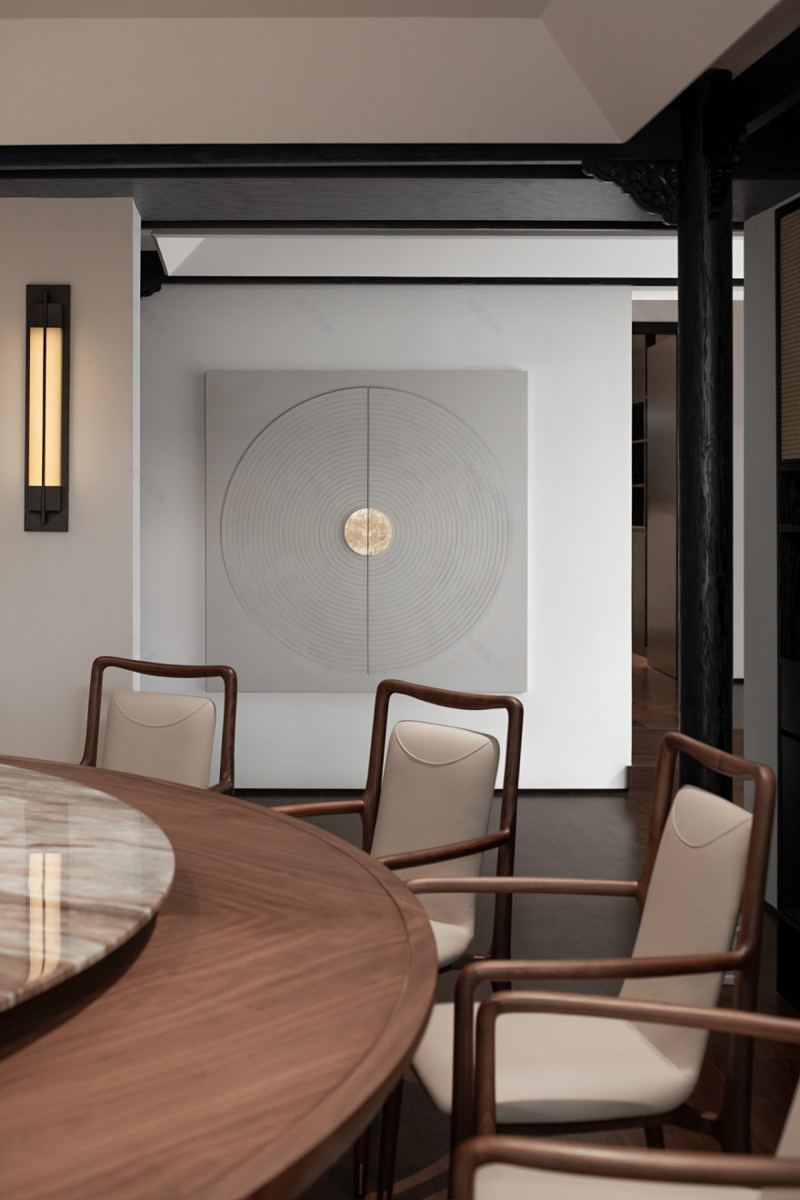 宁静深沉的东方美学私人国学会所丨吾疆设计-26