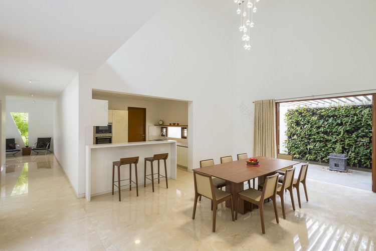 印度班加罗尔庭院住宅的和谐共生-21