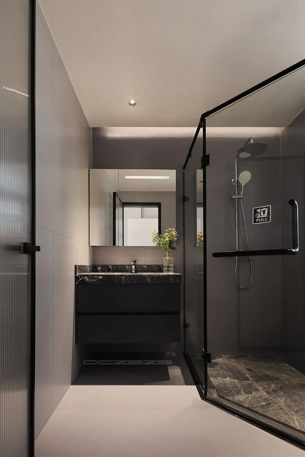 现代简约大宅设计丨木美空间-59