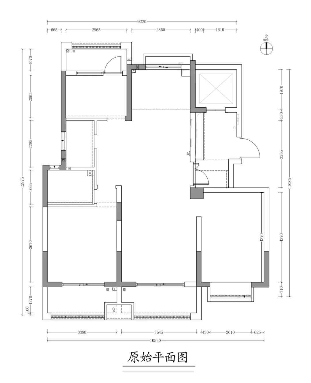 退休夫妇的趣味空间 · 120㎡一居室的毛坯房设计丨中国南京丨北岩设计-12