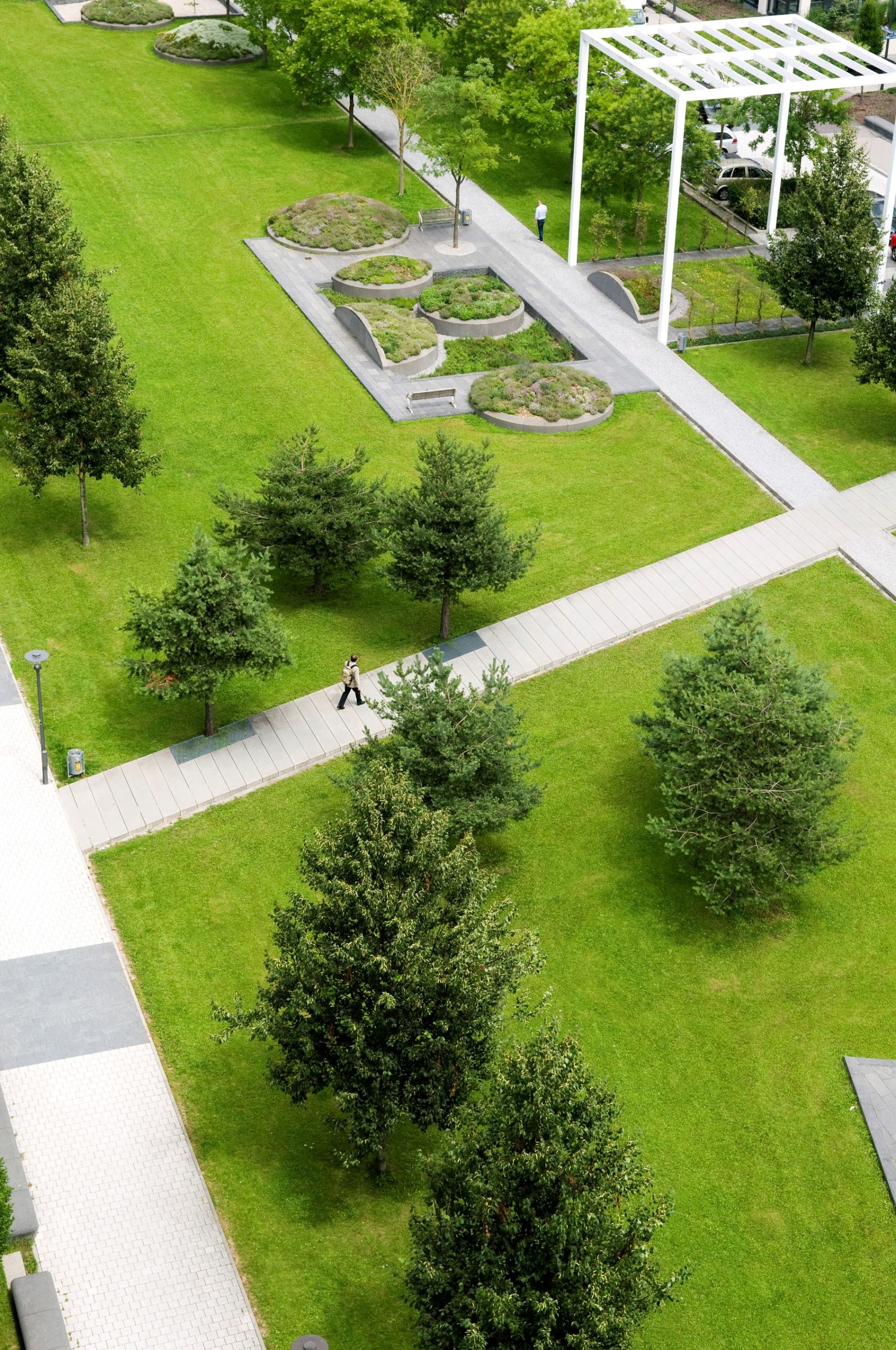 慕尼黑中央公园 | 高山元素融入城市景观-3