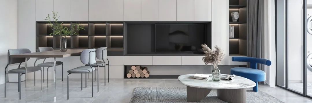 武汉天地 175㎡现代简约家居,原木色与白色的清爽搭配,营造自然舒适的生活空间-69