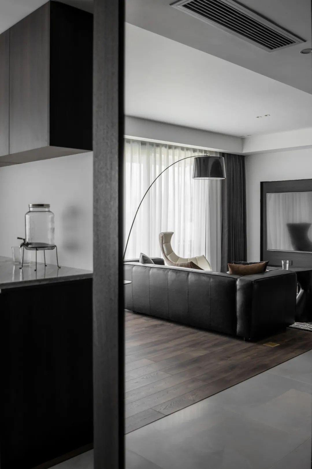 镜面+木质，沉浸式家居美学 | 宏福樘设计-7