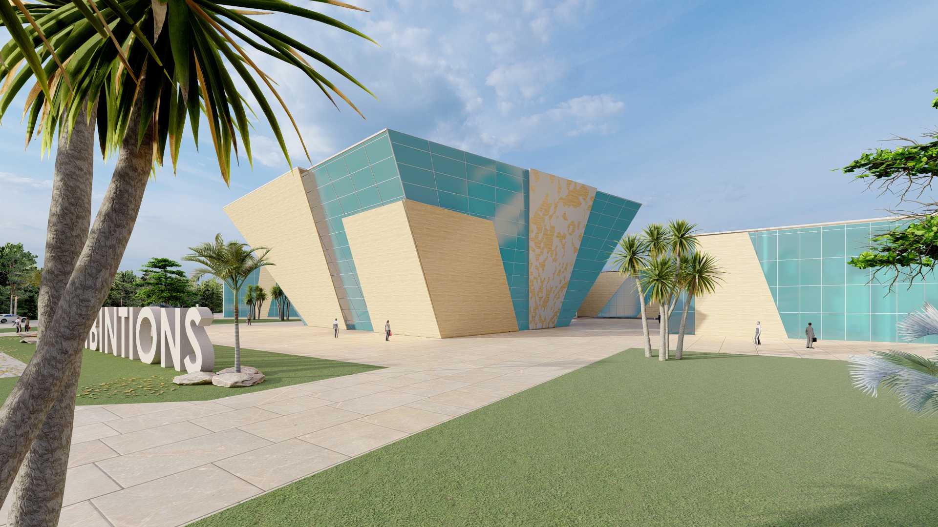 AOI 展览研究中心丨开罗大学工程学院建筑系-20