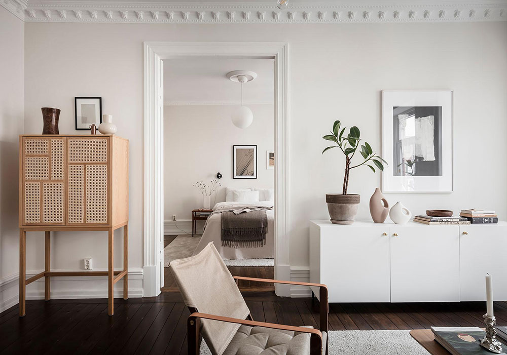 优雅神秘的斯堪的纳维亚风格公寓-8