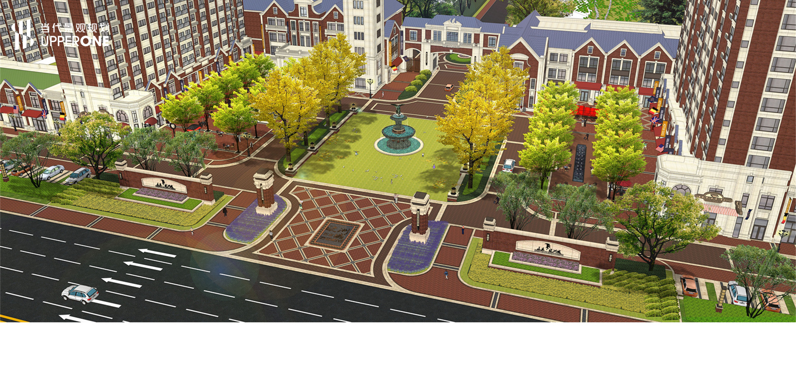 辽宁葫芦岛欧洲城展示区景观设计分享|当代景观规划-0