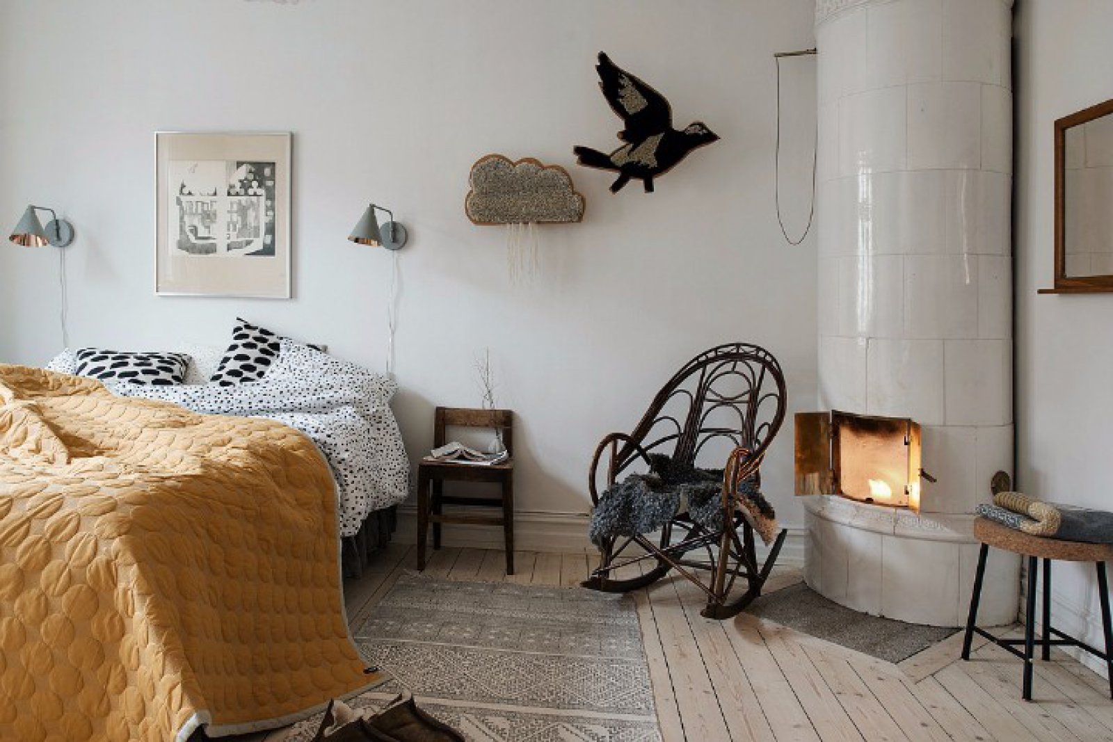 国外超美纯白北欧风住宅-19