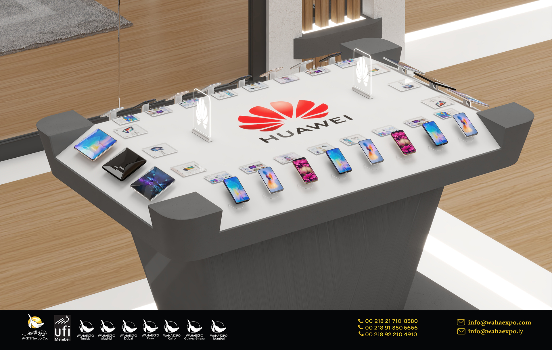 HUAWEI Booth By Wahaexpo Co.-6