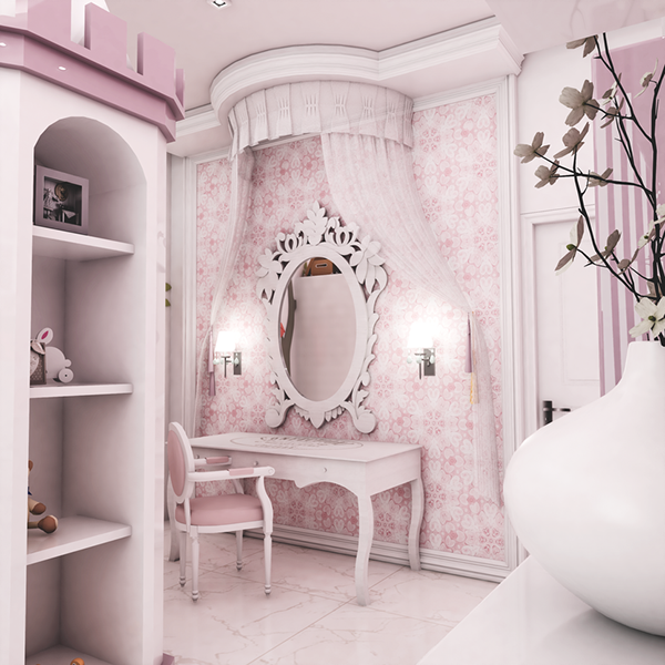 PRINCESS GIRL BEDROOM-4