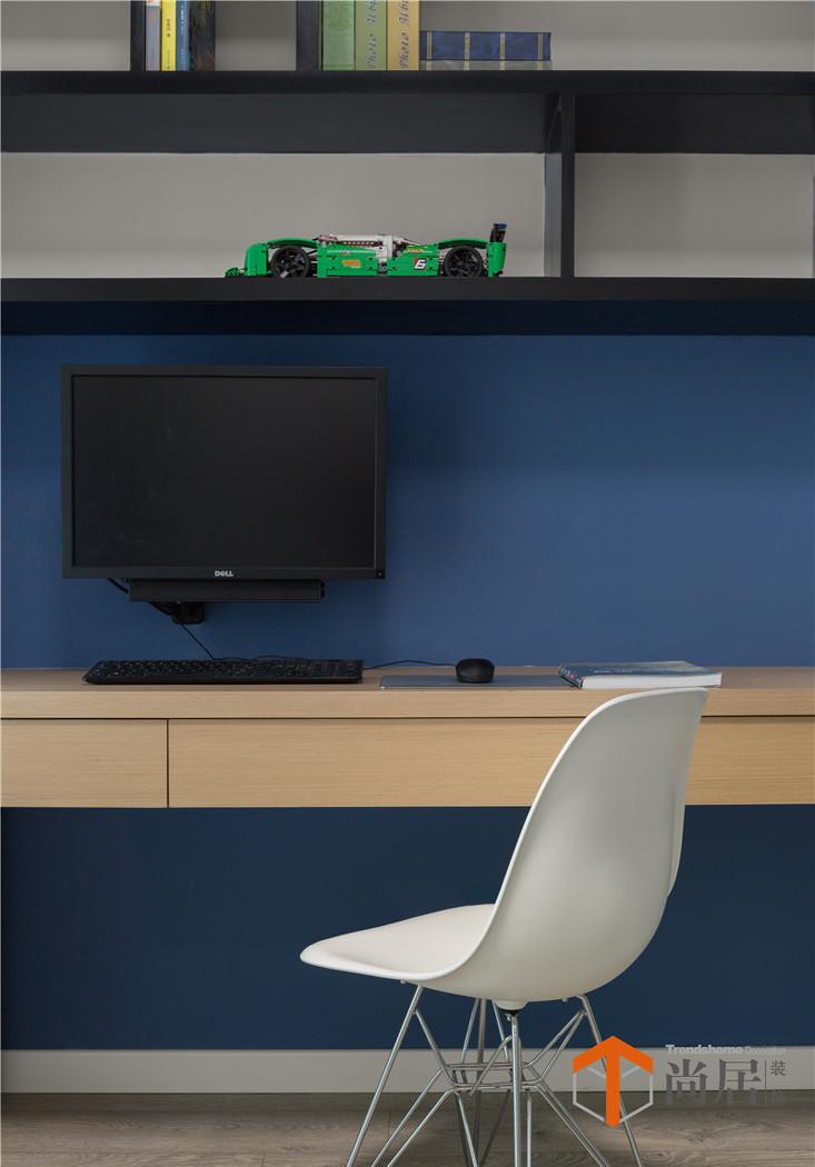 南京尚居装饰设计丨平层丨紫金华府现代风格，极简清爽解油腻！-15