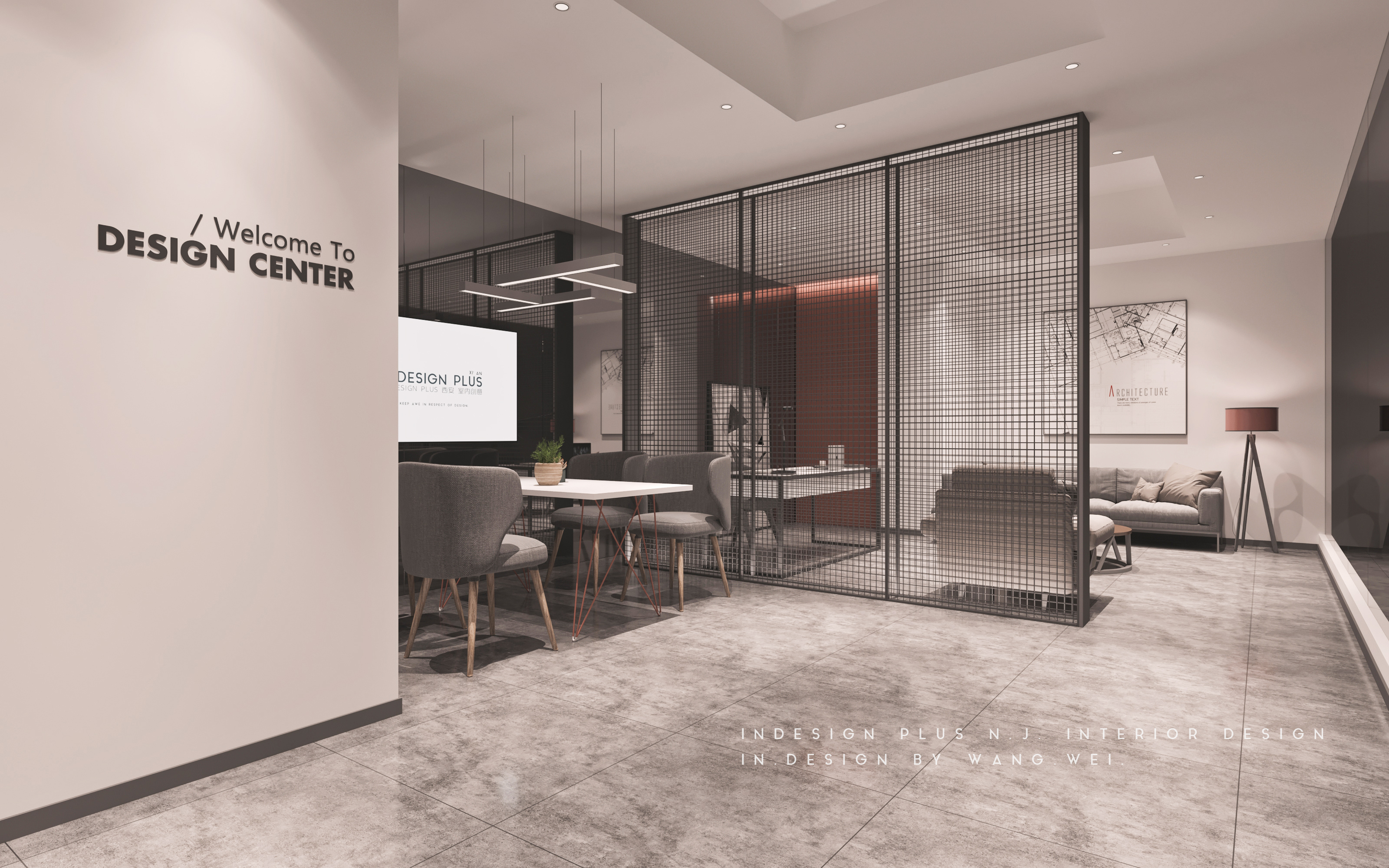 INDESIGN 打造现代接待中心空间-4