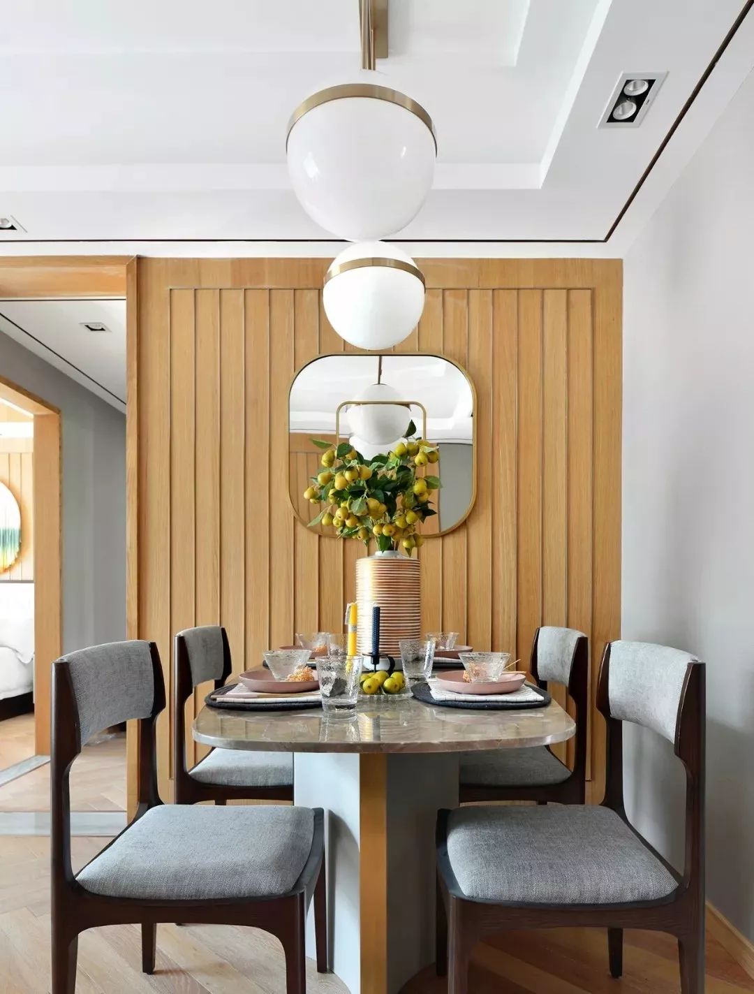 大唐阳光城·翡丽公馆 | 现代轻奢风格的三户型住宅设计-47