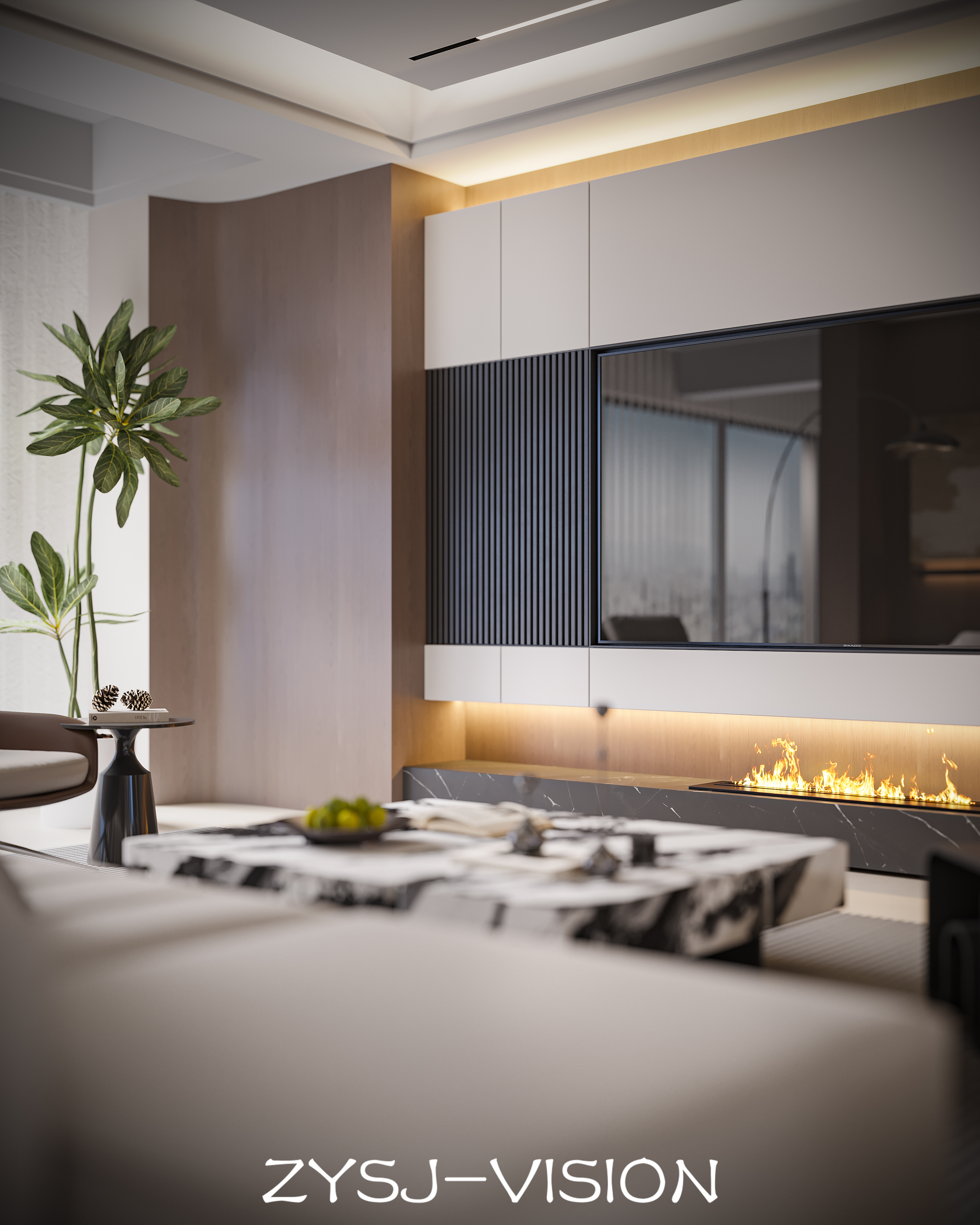 《简于形，奢于内：一套现代意式住宅的深度解析》-13