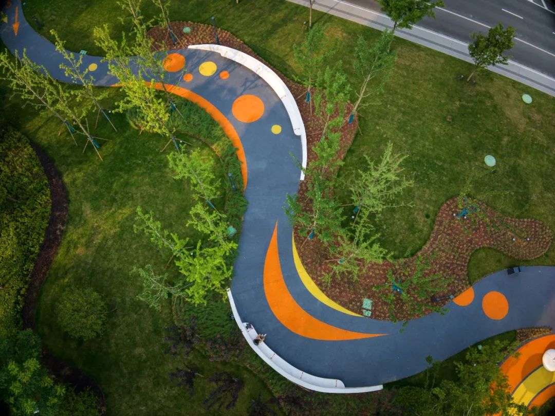 无锡金融街道路周边绿化景观丨中国无锡-21