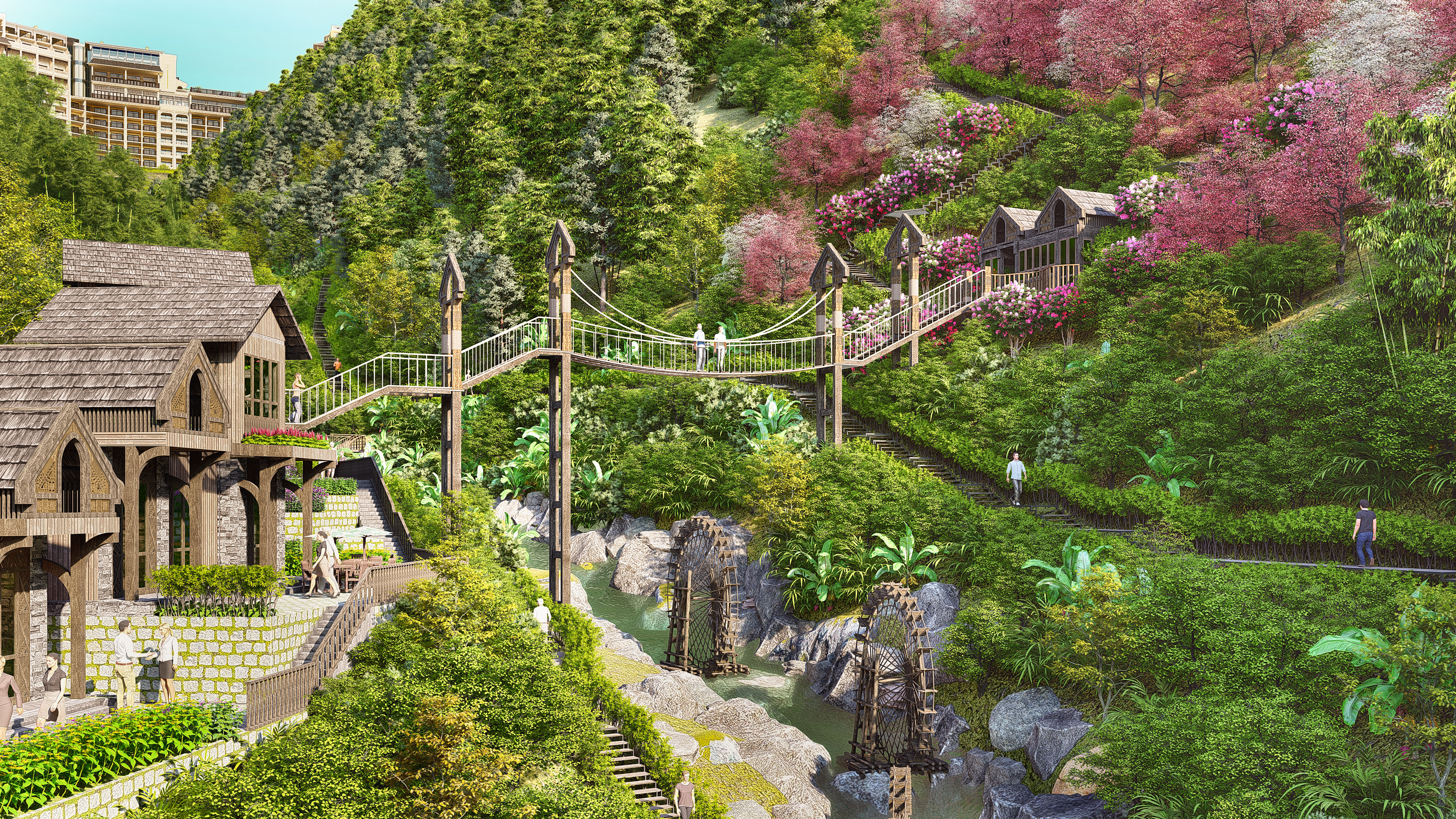 Flower Stream Landscape Design-11