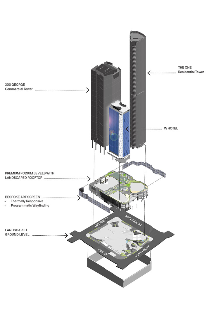 布里斯班W酒店（注：W是喜达屋酒店集团旗下酒店品牌，这里推测为该品牌位于布里斯班的酒店，若实际并非此含义，请提供更多背景信息）-42