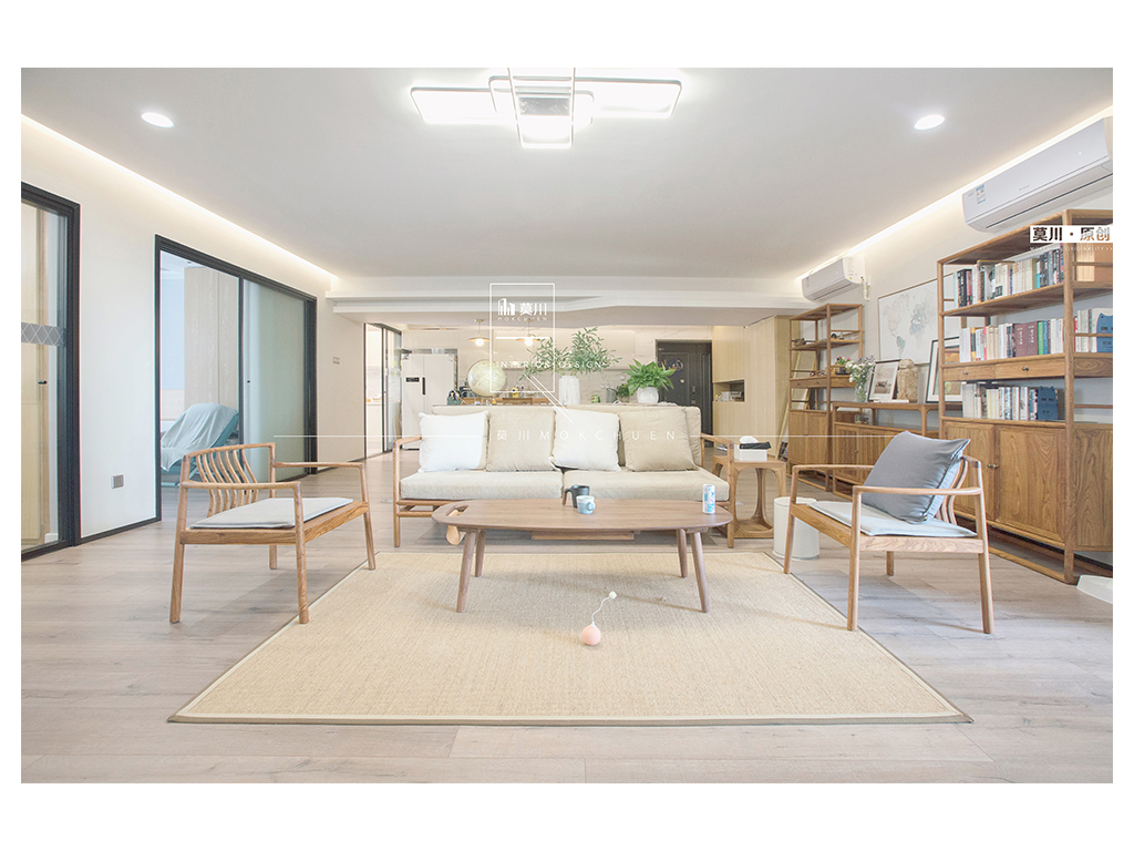 192m²现代风格锦绣花园，简约奢华空间设计-4