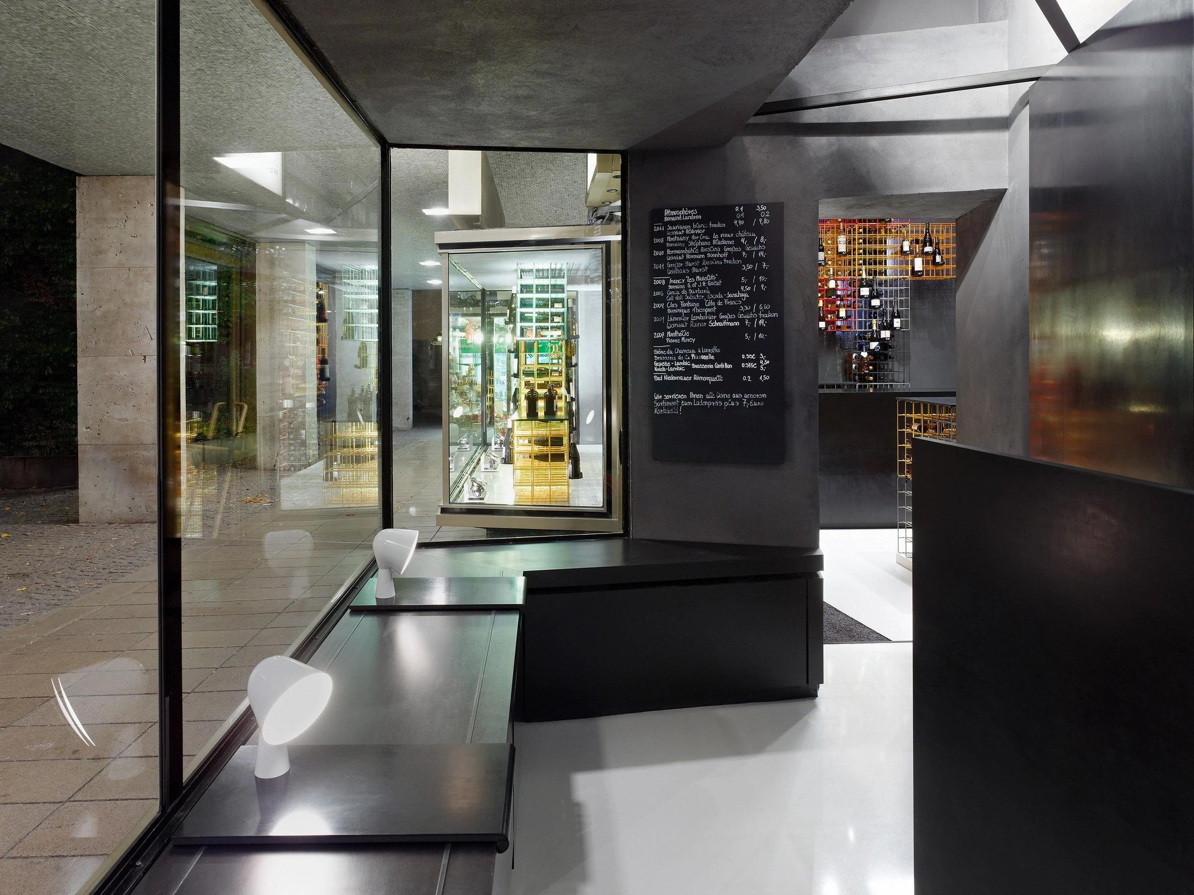 德国现代葡萄酒商店,"网格"创新展示方式-23