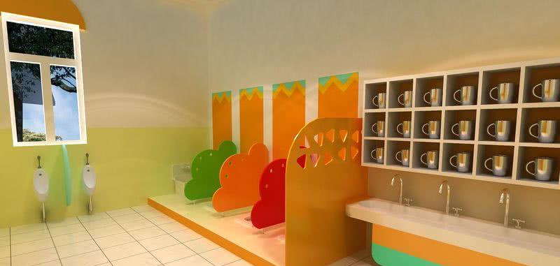 幼儿园盥洗室-6