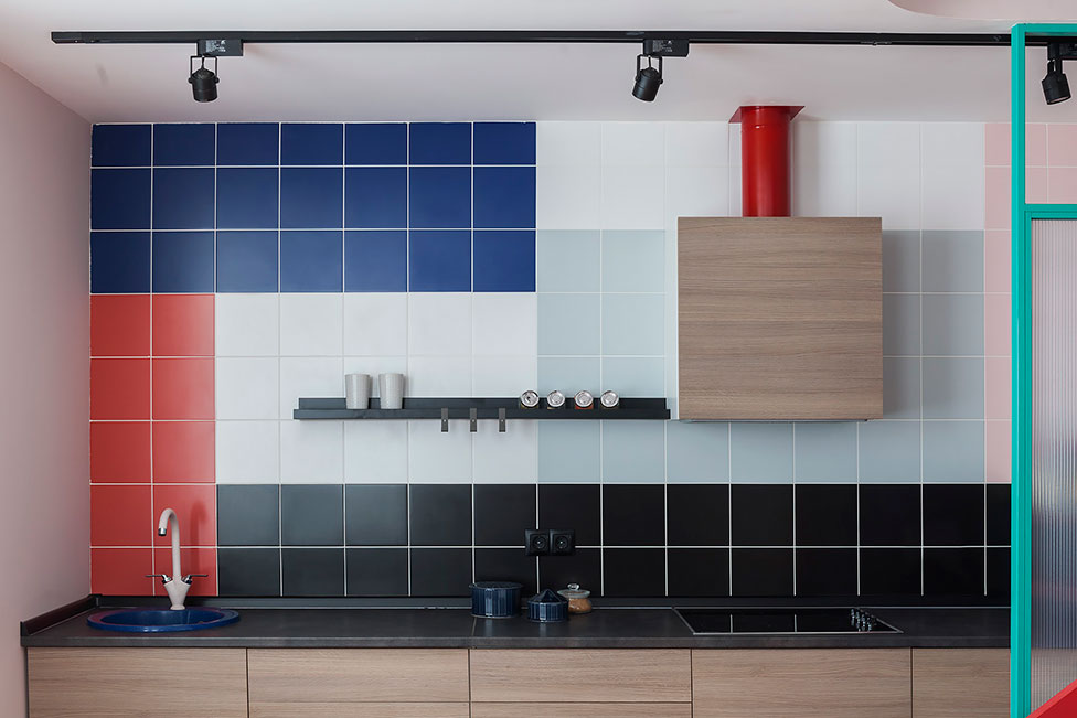 莫斯科58.8㎡色彩缤纷的出租公寓  M.Buro-5