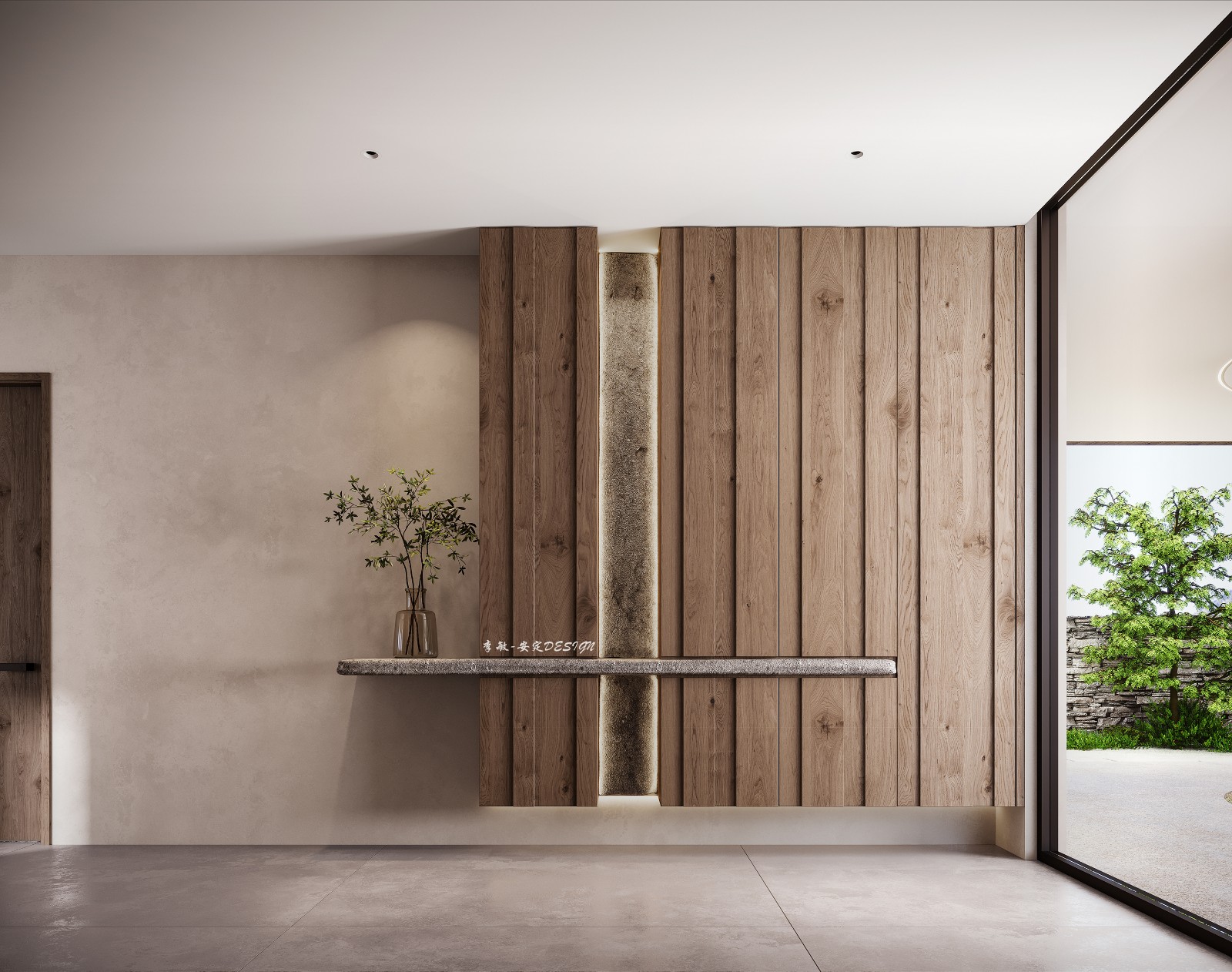 《归》 | 山间灵感,混搭自然的现代设计-5