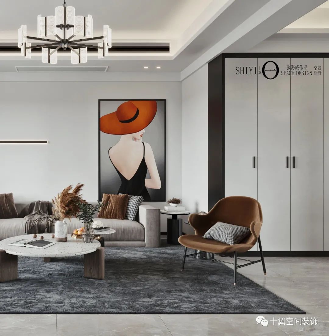 宜昌卓越精英阶层定制 | 现代简约艺术空间-20