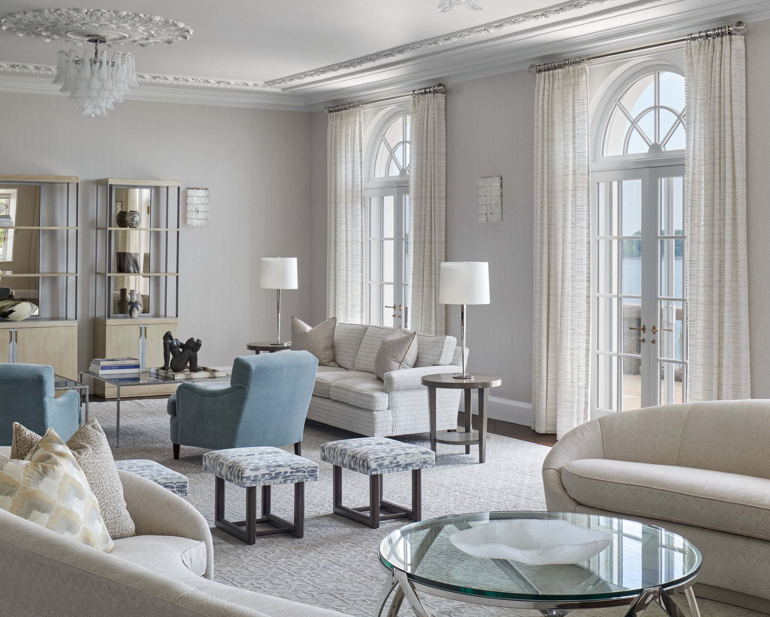 Waterfront Mediterranean Home — Charles Hilton Architects-11