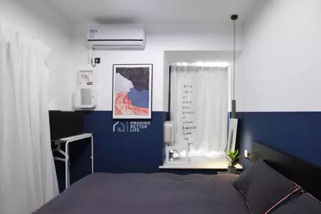 谁说小户型不能多功能！54m²也能拥有mini影院和换衣间-74