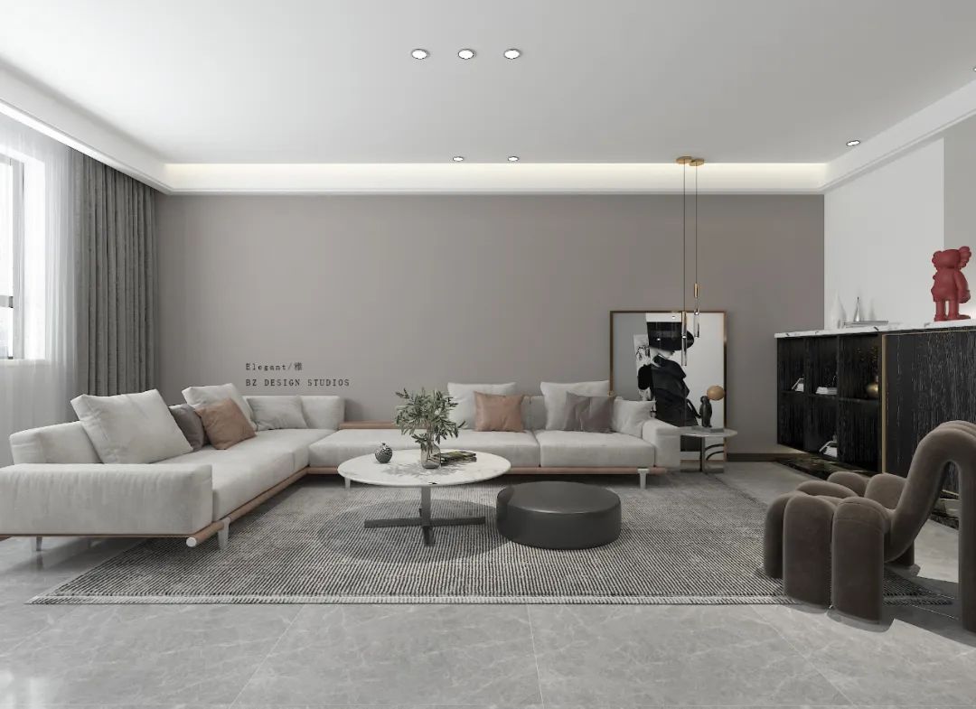 极简主义的优雅 | 连云港 140 平米住宅设计-4