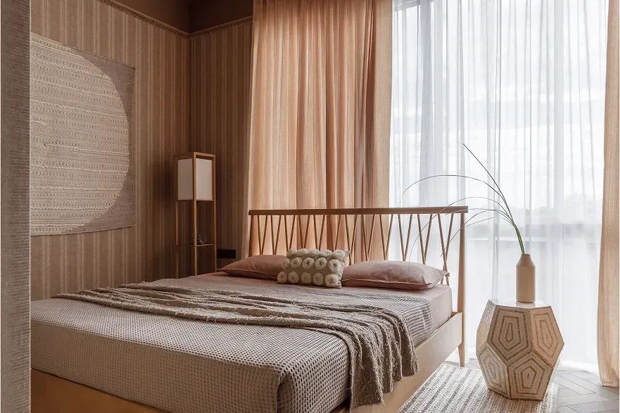 55㎡两人居暖色温馨设计丨Victoria Kalmykova-18