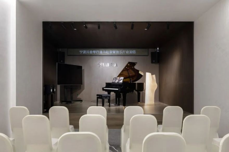 川音琴行雅马哈钢琴体验中心丨中国宁波丨一憩一空設計事务所-24