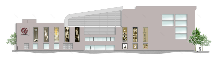 城市中心 · Morphogenesis · 印度 Siliguri 市购物中心设计-31