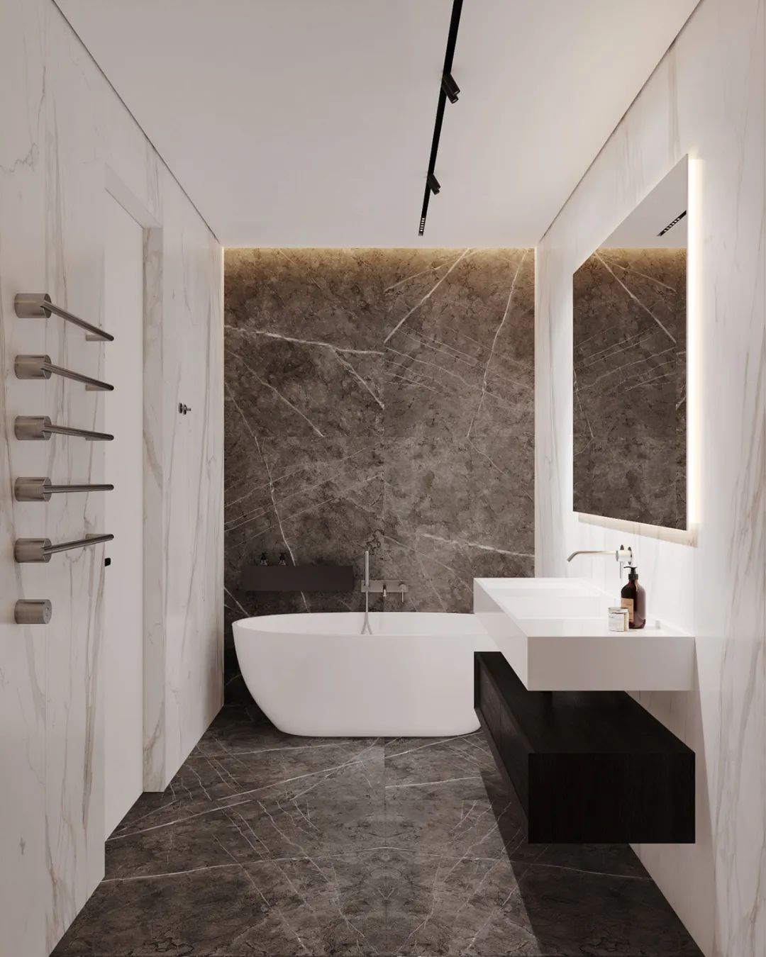 127㎡顶层复式简约干练公寓设计丨KYDE.architects-69