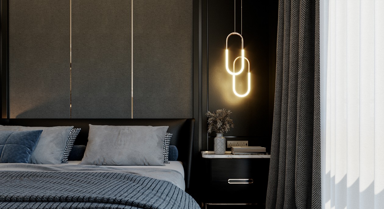 鲜明的线条与中性元素 创造出精致的室内空间-11