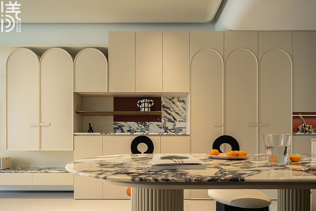 奶香可可平层丨中国深圳丨深圳漾空间设计有限公司-45