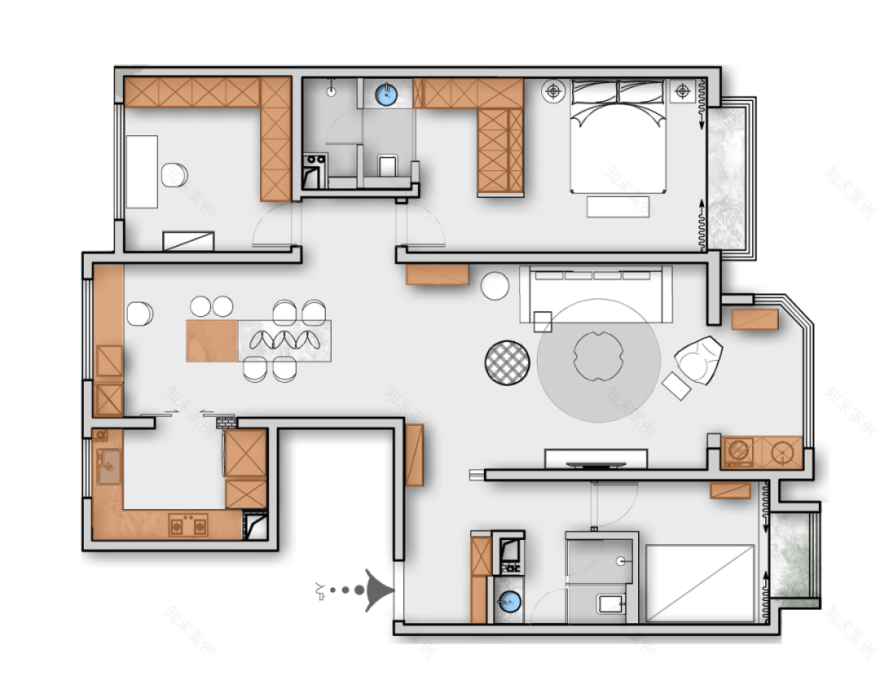 自然与浪漫 · 西安伟业公馆复古混搭设计丨中国西安丨异构-29