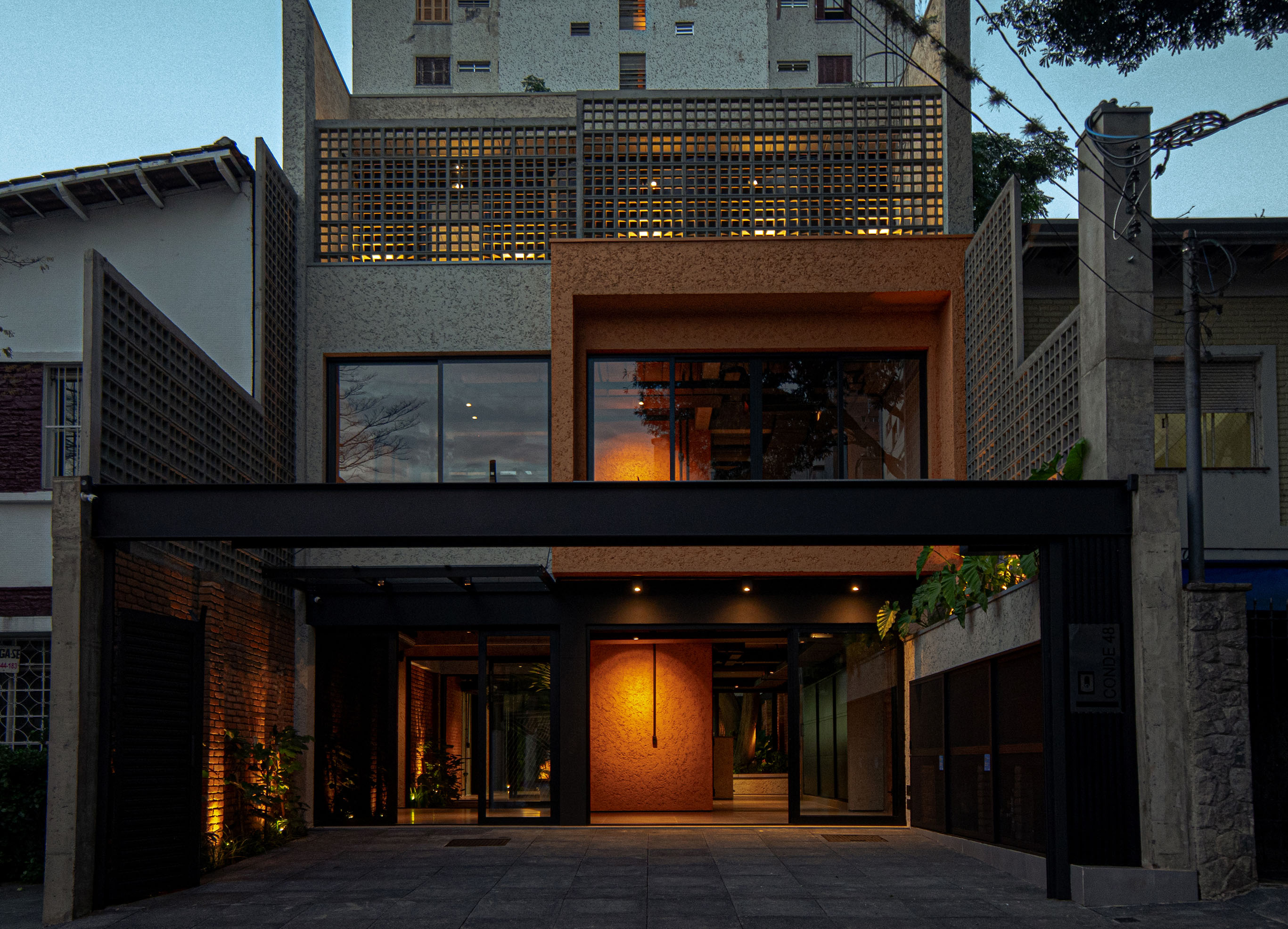 巴西圣保罗市波希米亚风格商业建筑设计丨vasco lopes arquitetura-38