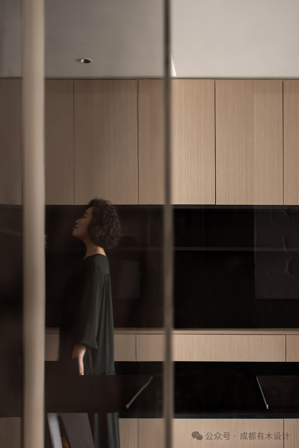 140㎡极简原木居所设计-7