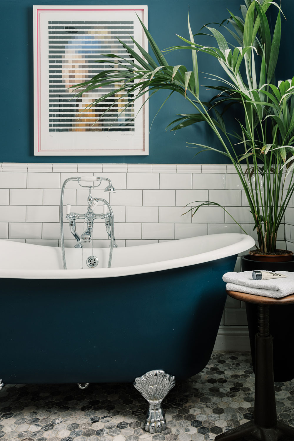 伦敦乔治亚风格住宅的优雅内饰-23