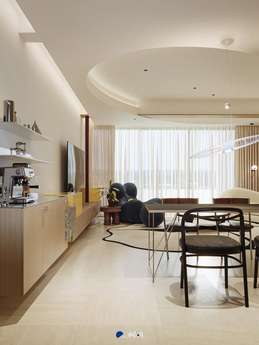 马赛公寓  勒 • 柯布西耶亲子乐园设计丨中国蚌埠丨物外空间设计 | WUWAI SPACE DESIGN-28