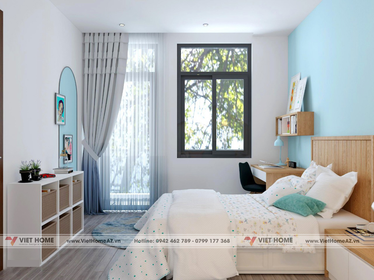 隆安美丽房屋设计丨Kiến Trúc – Nội Thất VietHome-20