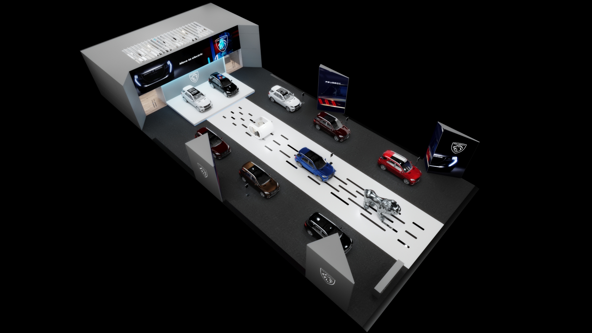 PEUGEOT Stand for AutoChina 2021-11
