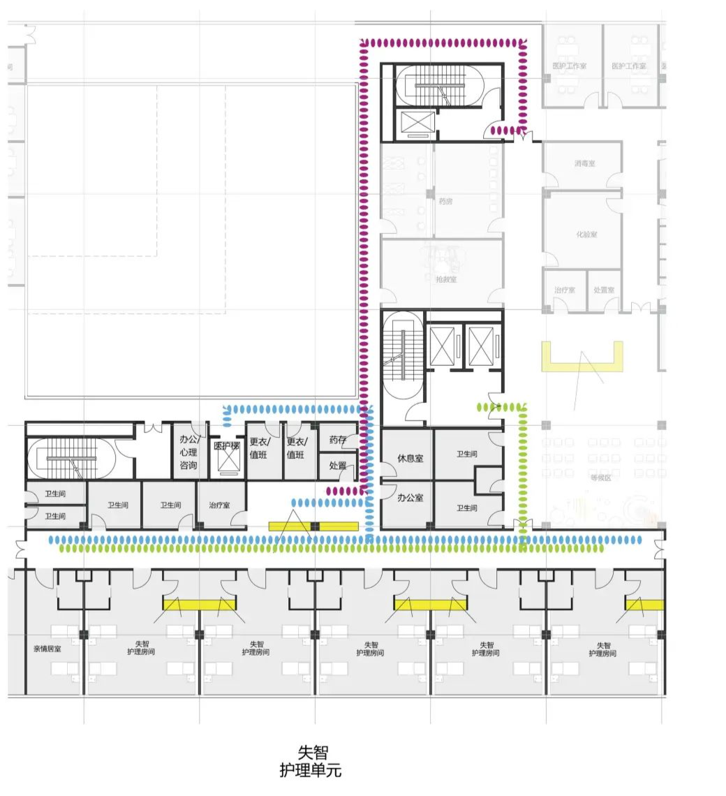 深圳龙岗区养老护理院丨中国深圳丨尼克建筑设计集团+中机国际工程设计研究院有限责任公司-88