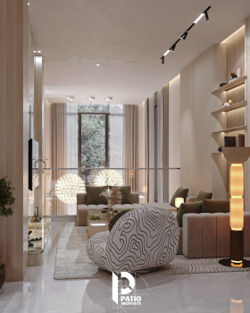 Modern Family Living Interior Design