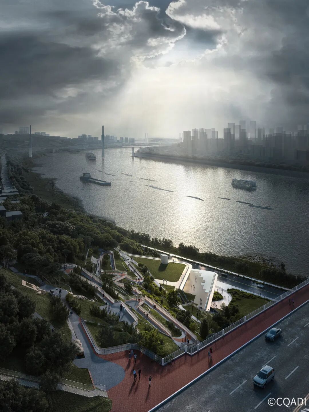 CQADI新作|激流江舟北岸新韵：川江航运文化园设计导读-131
