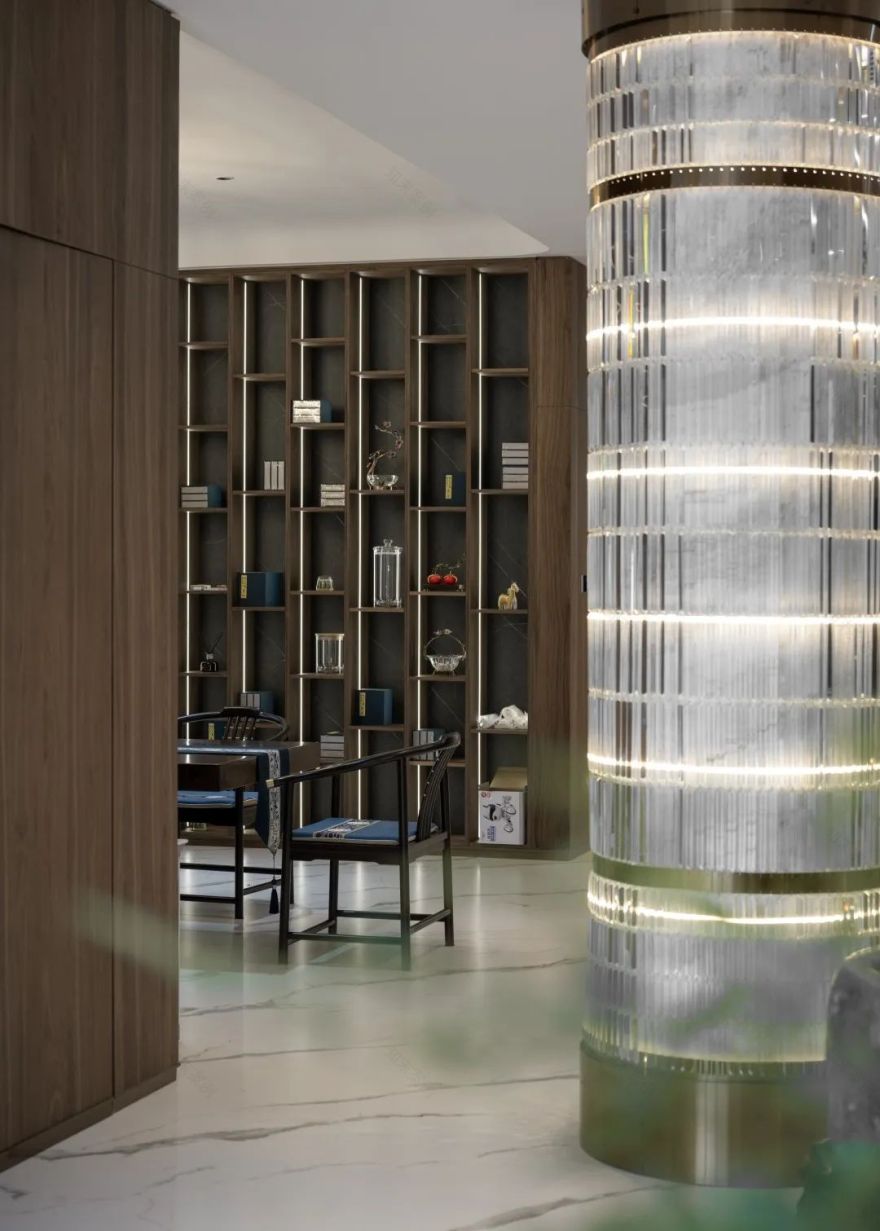 现代简约与自然共生的独栋别墅设计丨艺鸿装饰-34