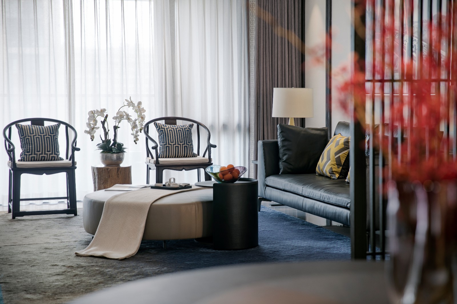 焕烂庭中——慈溪金地鸿悦私邸  HBD力天设计-10